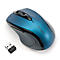 Funkmaus Kensington Pro Fit, für Rechtshänder, 1750 dpi, 5 Tasten & Scrollrad, USB-Receiver, inkl. 2 x AAA Batterien, saphirblau