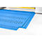 Fussbodenrost Work Deck, 600 x 1200 mm, blau