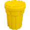 Fût de sécurité, avec homologation UN 1H2/X170/S + AA10183, avec fermeture à couvercle vissé, pour 114 l, empilable, HDPE, jaune