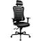 Gaming Stuhl SITNESS RS, 3D-Sitzfläche, Synchronmechanik, Sitzzeit 8 Std., schwarz/schwarz