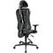 Gaming Stuhl SITNESS RS, 3D-Sitzfläche, Synchronmechanik, Sitzzeit 8 Std., schwarz/schwarz