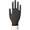 Gants jetables WORK-INN, pour gauche &amp; droite, non poudrés, non stériles, convient pour aliments, taille XL, latex naturel, noir, 100 pièces