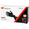 Gants jetables WORK-INN, pour gauche &amp; droite, non poudrés, non stériles, convient pour aliments, taille XL, latex naturel, noir, 100 pièces