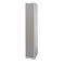 Garderobekast - 1 compartiment - 4 legborden - lichtgrijs en platinagrijs - ons merk Schäfer Shop Select