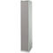 Garderobekast - 1 compartiment - hoedenplank en kledingstang - lichtgrijs en platinagrijs - ons merk Schäfer Shop Select