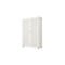 Garderobekast, 2-deurs, B 100 cm, 6 ordnerhoogten, wit