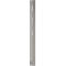 Garderobenpaneel 3255, MDF hochglänzend, 3 ausklappbare Haken, ca. B 150 x T 30 x H 1700 mm, Steingrau
