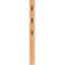 Garderobenpaneel 3728, MDF melaminharzbeschichtet, 3 ausklappbare Haken, ca. B 150 x T 30 x H 1700 mm, Eiche