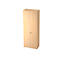 Garderobenschrank Topas Line, 6 Ordnerhöhen, abschließbar, B 800 x T 420 x H 2156 mm, Ahorn-Dekor