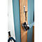 Garderobepaneel 3348, MDF melaminehars gecoat, 3 uitklapbare haken, ca. B 150 x D 30 x H 1700 mm, Navarra eik