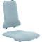 Garnissage de rechange ESD Sintec, tissu, gris Duotec