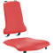 Garnissage de rechange Sintec, avec soutien lombaire, similicuir, Stamskin Top rouge