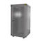 Gasflaschencontainer BAUER GFC-B M0, B 1090 x T1185 x H 2205, für 9 Gasflaschen, feuerbeständig, abschließbar, grau