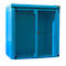 Gasflaschencontainer BAUER GFC-B M1, B 1175 x T 2120 x H 2265, für 28 Gasflaschen, feuerbeständig, abschließbar, blau