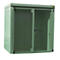 Gasflaschencontainer BAUER GFC-B M2, B 1570 x T 2125 x H 2265, für 35 Gasflaschen, feuerbeständig, abschließbar, grün