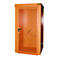 Gasflessencontainer BAUER GFC-B M0, B 1090 x D1185 x H 2205, voor 9 gasflessen, brandwerend, afsluitbaar, oranje