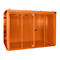 Gasflessencontainer BAUER GFC-B M5, B 2175 x D 3125 x H 2270, voor 96 gasflessen, brandwerend, afsluitbaar