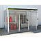 Gasflessencontainer voor 104 flessen, met dak