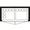 Gasflessenkast SAFE LIF GM 224, met bodemframe en gegalvaniseerd rooster
