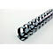 GBC® inbindruggen, plastic, Ø 12 mm, 100 stuks, zwart