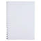 GBC® inbindruggen, plastic, Ø 19 mm, 100 stuks, wit
