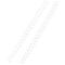 GBC® metalen inbindruggen, ø 6 mm, wit