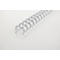 GBC metalen inbindruggen WireBind, A4, 34 ringen, 11 mm voor max. 100 pagina's, 100 stuks, zwart