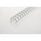 GBC metalen inbindruggen WireBind, A4, 34 ringen, 14 mm voor max. 125 pagina's, 100 stuks, zilver