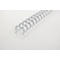 GBC metalen inbindruggen WireBind, A4, 34 ringen, 14 mm voor max. 125 pagina's, 100 stuks, zwart