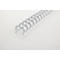 GBC metalen inbindruggen WireBind, A4, 34 ringen, 9,5 mm voor max. 85 pagina's, 100 stuks, zwart
