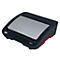 Laminateur GBC noir, dessus argenté, accent rouge. Modèle WB15E. Logo GBC.