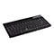 GCQ CleanType Easy Basic Compact - Tastatur - USB - QWERTZ - Deutsch - Schwarz