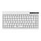 GCQ CleanType Easy Basic Compact - Tastatur - USB - QWERTZ - Deutsch - weiß
