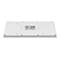 GCQ CleanType Easy Basic Compact - Tastatur - USB - QWERTZ - Deutsch - weiß