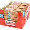 Display box filled with several Hanuta hazelnut wafer bars.