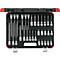 GEDORE RED dopsleutelset R6800 3032, 32-delig, 1/2 inch, voor inwendige sterprofielschroeven T20-T70, CV-staal