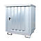 Gefahrstoffdepot Bauer TYP GD-E 2, abschliessbar, Kap. 2 x 200 l Fässer, verzinkt