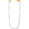 Gehörschutzstöpsel 3M 1271, wiederverwendbar, SNR-Wert 26 dB, mit Kordel, TPE, orange, 1 Paar, in Kissenverpackung