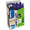 Gelpen PILOT G2-7, blauw, lijndikte 0,4 mm, documentbestendig, navulbaar, 70 % gerecycled kunststof, 12 stuks + 12 navullingen blauw