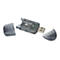 Gembird FD2-SD-1 - Kartenleser (MMC, SD, RS-MMC) - USB 2.0