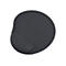 Gembird MP-GEL-BLACK - Mauspad mit Handgelenkpolsterkissen - Schwarz