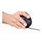 Gembird MUS-ERGO-01 - vertikale Maus - USB - Schwarz