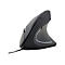 Gembird MUS-ERGO-01 - vertikale Maus - USB - Schwarz