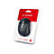Schwarze Bluetooth-Maus in einer Plastikverpackung. Auf der Verpackung steht 'gembird' und 'Bluetooth mouse'.