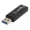 Ein schwarzer USB 3.0-Adapter von Gembird. Der USB-Anschluss ist silberfarben, der Rest des GerÃ¤ts schwarz.