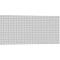 Geperforeerd paneel WFI, wandmontage, gatmaat 9 x 9 mm &amp; gatafstand 38 mm, L 1150 x H 750 mm, plaatstaal, lichtgrijs RAL 7035