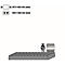 Geperforeerd plaatinzetstuk standaard voor asecos veiligheidskasten van de series Q30, Q90 en S90, roestvrij staal 1.4016, B 1017 x D 482 x H 66 mm, tot 75 kg