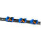 Gereedschaphouder XXL - kunststof en staal - L 525 mm - klembereik 10-40 mm - tot 30 kg - blauw-zwart
