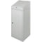 Gereedschapskast met schrijftafel, draaideur, 2 legborden, 1 lade, B 500 x D 500 x H 1200 mm, afsluitbaar, lichtgrijs 