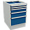 Gereedschapslade, B 33, 45 en 70 mm, voor schuifladen met een hoogte van 50 mm